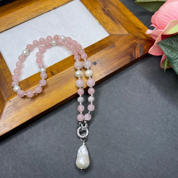 Natural gemstone jewellery set. - Picture 7 of 14